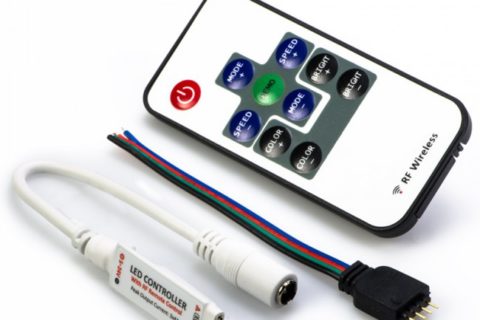 Mini RGB Controller with RF Remote