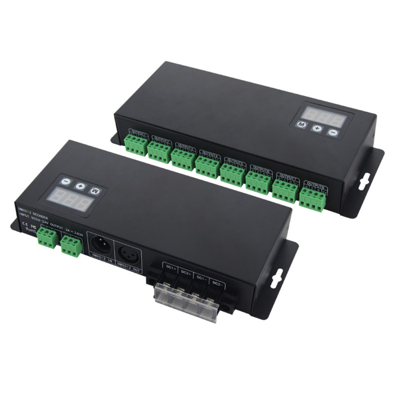 24 channel DMX512 Decoder