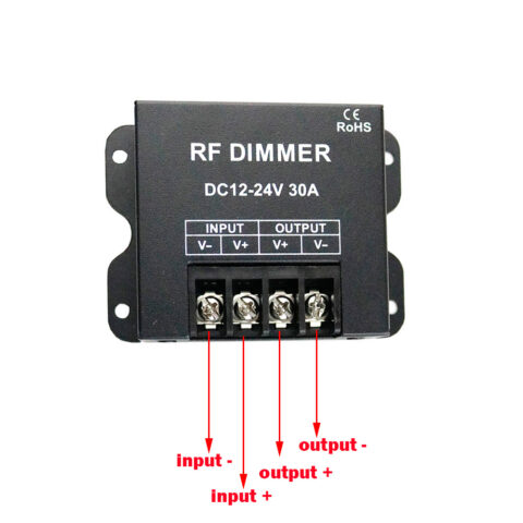 30A RF Dimmer With 3Key Remote Controller